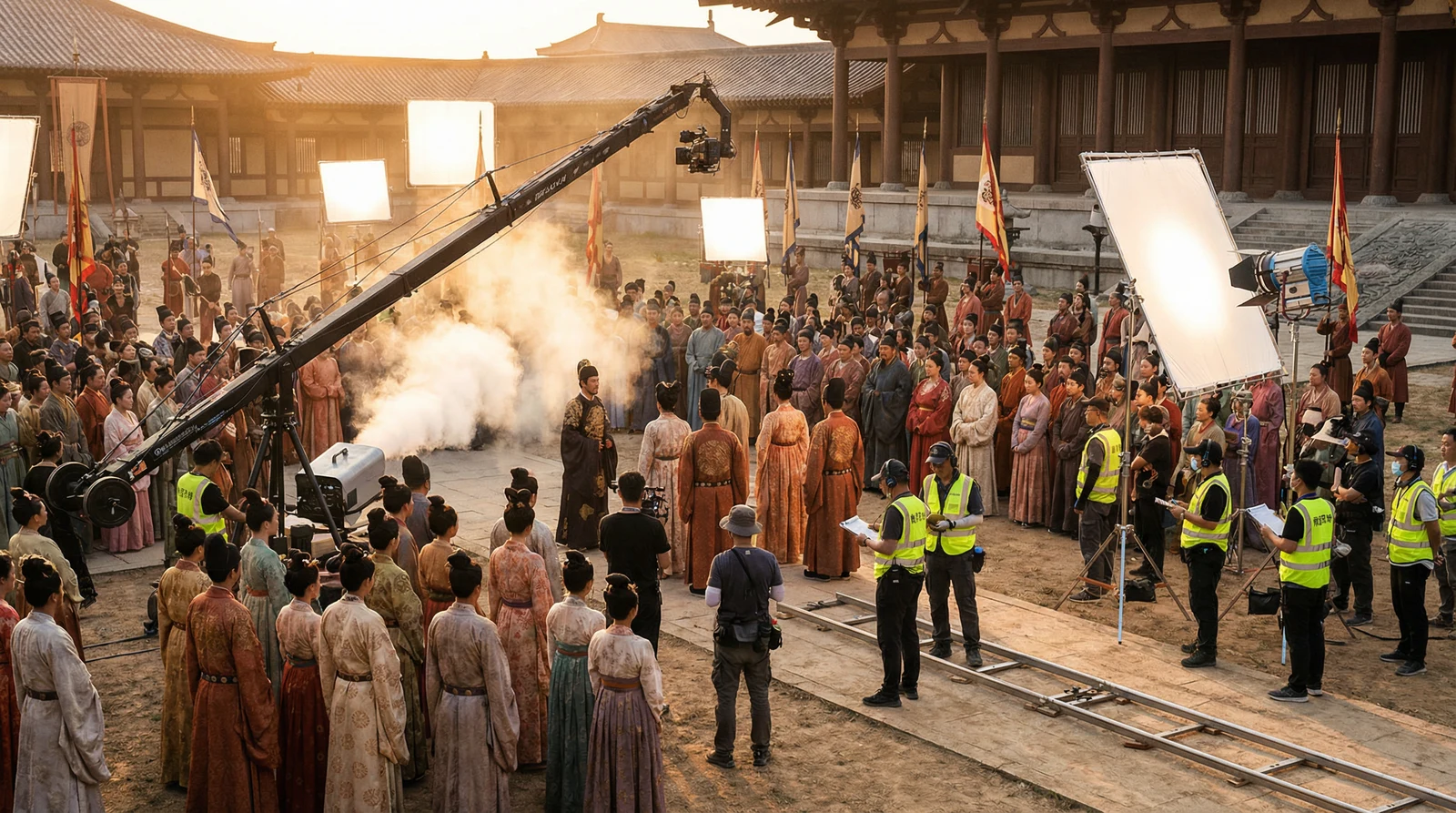 茄子视频古装大片拍摄现场幕后花絮